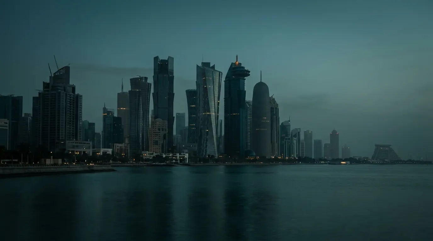 Qatar skyline