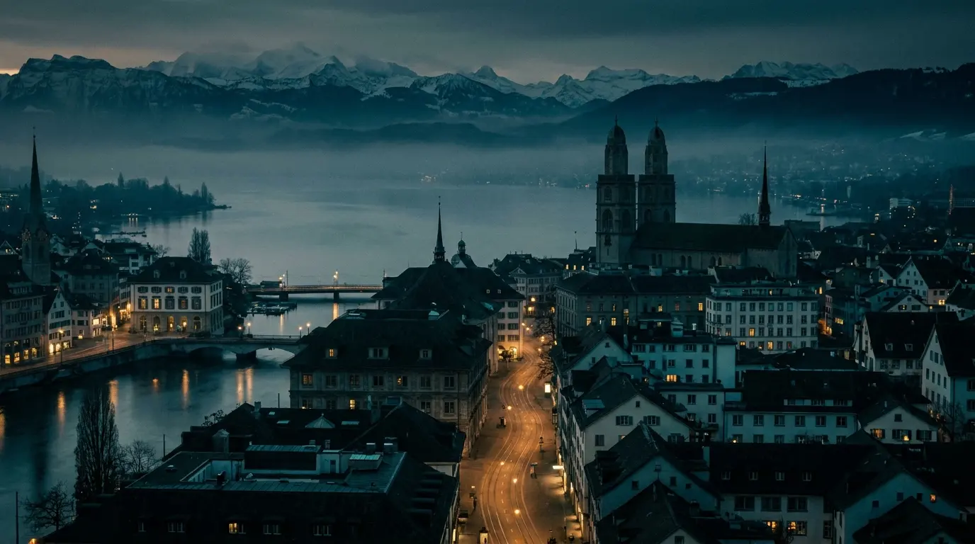 Switzerland skyline